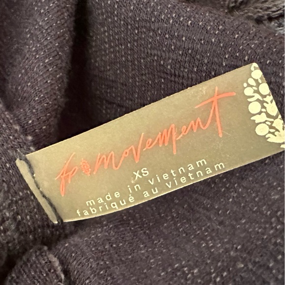 FREE PEOPLE |  two toned joggers with neon orange drawstring - Picture 13 of 13